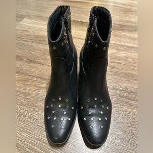 Frye & Co Synclair Studded Bikercore Bootie
